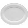 ARTHUR KRUPP Piatto ovale cm 32 Uovo porcellana