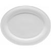 ARTHUR KRUPP Piatto ovale cm 38 Uovo porcellana