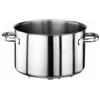 PADERNO WORLD CUISINE Casseruola alta 2 maniglie cm 16 Serie 1000 inox h cm 9,5 Lt 1,9