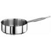 PADERNO WORLD CUISINE Casseruola bassa 1 manico cm 16 Serie 1000 inox h cm 6,5 Lt 1,3