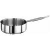 PADERNO WORLD CUISINE Casseruola bassa 1 manico cm 20 Serie 1000 inox h cm 7,5 Lt 2,5