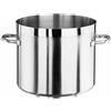 PADERNO WORLD CUISINE Pentola bassa cm 28 Serie 1100 inox h cm 23 Lt 14,5