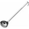 PADERNO WORLD CUISINE Mestolo unipezzo con becco Ø cm 6,5 inox manico corto