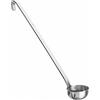 PADERNO WORLD CUISINE Mestolo unipezzo con becco Ø cm 6,5 inox per mancini