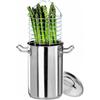 PADERNO WORLD CUISINE Pentola cuociasparagi cm 16 Serie 2000 inox h 24 Lt 4,8