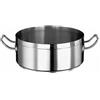 PADERNO WORLD CUISINE Casseruola bassa 2 maniglie cm 16 Serie 2100 inox h cm 7,5 Lt 1,3