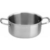 PADERNO WORLD CUISINE Casseruola alta 2 maniglie cm 28 Serie 2500 3-Ply h cm 14 Lt 8,5