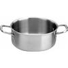 PADERNO WORLD CUISINE Casseruola bassa 2 maniglie cm 28 Serie 2500 3-Ply h cm 11 Lt 6,5