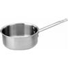 PADERNO WORLD CUISINE Casseruola mezza alta 1 manico cm 20 Serie 2500 3-Ply h 8,8 Lt 2,5