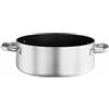 PADERNO WORLD CUISINE Casseruola bassa 2 maniglie cm 32 Serie 6100 alluminio antiaderente h 12,5 Lt 10