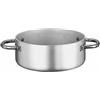 PADERNO WORLD CUISINE Casseruola bassa 2 maniglie cm 24 Serie 6100 alluminio h 9,5 Lt 4,3