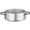 PADERNO WORLD CUISINE Casseruola bassa 2 maniglie cm 28 Serie 6100 alluminio h 11 Lt 6,7