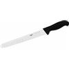 PADERNO WORLD CUISINE Coltello prosciutto alveolato cm 25 Serie 18000 manico nero