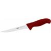PADERNO WORLD CUISINE Coltello disosso cm 16 Serie 18000 manico rosso