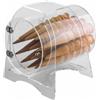 PADERNO WORLD CUISINE Porta coni orizzontale con porta cm 42x37x40,5 plexiglas