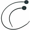 PADERNO WORLD CUISINE Laccetti cm 22 6 pezzi silicone nero