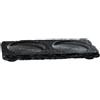 PADERNO WORLD CUISINE Vassoio cm 15x8 con 2 impronte Ø 6 ardesia naturale