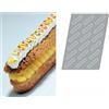 PADERNO WORLD CUISINE Stampo Eclairs per ambidestri silicone Flexipan Air cm 60x40 18 impronte ml 15