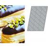 PADERNO WORLD CUISINE Stampo Eclairs per mancini silicone Flexipan Air cm 60x40 18 impronte ml 15