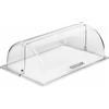 PADERNO WORLD CUISINE Coperchio Roll top GN 1/1 PC cm 53x32,5x17 maniglia cromata