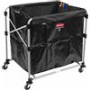 PADERNO WORLD CUISINE Telaio pieghevole X-Cart 300 cm 89x61x84 acciaio verniciato