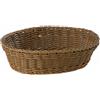 PADERNO WORLD CUISINE Cesta porta pane ovale cm 32x23x7 polyrattan marrone