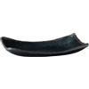 PADERNO WORLD CUISINE Vassoio cm 26,5x16,5X4 melamina nero bordo marrone
