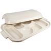 Pirofila rotonda in vetro con coperchio, pirofila in vetro con coperchio,  pirofila in vetro ad alta resistenza, teglia con coperchio (set-1+1.4+1.7L)  : : Casa e cucina