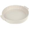 PEUGEOT Pirofila tonda festonata Appolia gres smaltato Ecru Ø cm 28 h 4,5 Lt 2,2