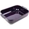 PEUGEOT Pirofila rettangolare Appolia gres smaltato Eggplant cm 26x20x6,5 Lt 2,7