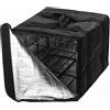 PADERNO WORLD CUISINE Borsa termica con griglia cm 51x46x41 per 6 cartoni Ø 45 cm