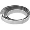 PADERNO WORLD CUISINE Fascia microforata Ø cm 7 h 3,5 inox