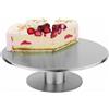 PADERNO WORLD CUISINE Alzata torta girevole Ø cm 31 inox