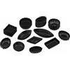 PADERNO WORLD CUISINE Scatola 60 tartellette assortite antiaderente