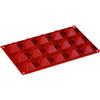 PADERNO WORLD CUISINE Stampo Mini Piramide silicone cm 17,5x30 GN 1/3 mm 36x36x22 ml 13 15 impronte