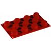PADERNO WORLD CUISINE Stampo Mini muffins silicone cm 17,5x30 GN 1/3 Ø mm 50 h 28 ml 43 11 impronte