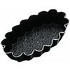 PADERNO WORLD CUISINE Tartellette antiaderente ovale festonata cm 4,5x2,5 (minimo 6 pezzi)