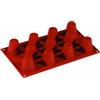 PADERNO WORLD CUISINE Stampo babà medio silicone cm 17,5x30 GN 1/3 Ø mm 45 h 48 ml 51 11 impronte