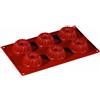 PADERNO WORLD CUISINE Stampo Mini Gugelhopf silicone cm 17,5x30 GN 1/3 Ø mm 60 h 33 ml 70 6 impronte