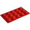 PADERNO WORLD CUISINE Stampo semisfere silicone cm 17,5x30 GN 1/3 Ø mm 50 h 23 ml 33 15 impronte