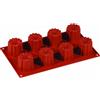 PADERNO WORLD CUISINE Stampo Cannelle silicone cm 17,5x30 GN 1/3 Ø mm 56 h 50 ml 70 8 impronte