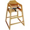 PADERNO WORLD CUISINE Offerta Seggiolone cm 50x50x75 legno, naturale