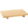 PADERNO WORLD CUISINE Tagliere a servire sushi geta legno di pino cm 24x15x3h