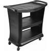 PADERNO WORLD CUISINE Carrello di servizio PP nero cm 97x51x99