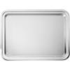 ARTHUR KRUPP Vassoio rettangolare cm 100x50 inox