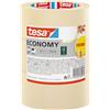 tesa Nastro per Mascheratura ECONOMY EcoLogo - Nastro in Carta per Mascheratura, Rimozione senza Residui per 4 Giorni, senza Solventi - Sottile, 3x 50 m x 50 mm