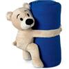 Coperta in pile con peluche personalizzate o neutre