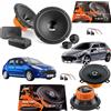 Hertz Kit 6 Casse Altoparlanti Hertz DSK 165.3+DCX 130.3 Ant+Post per Peugeot 206 307