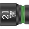 Wera 05004578001 Chiave a Bussola 1/2, Verde, 21.0 Mm