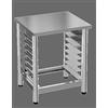 Supporto per forno - 9 coppie di guide per griglie e teglie GN 1/1 - Dimensioni 84x77xh85